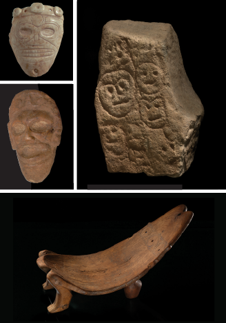 Taino exhibition pieces