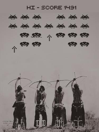 Invaders, Photoshop, 2014.