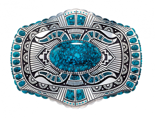 Belt Buckle Lee A. Yazzie