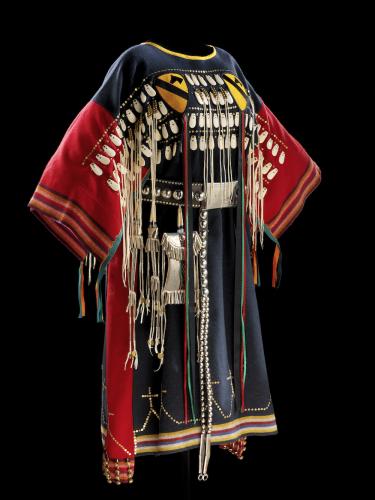 Kiowa Battle Dress, ca. 2000, and belt with drop, 2006.