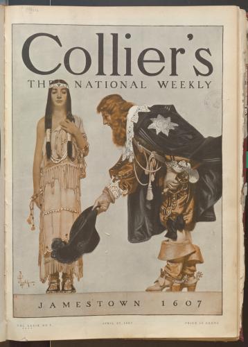 COLLIER’S MAGAZINE COVER, 1907 LIBRARY OF CONGRESS J.C.