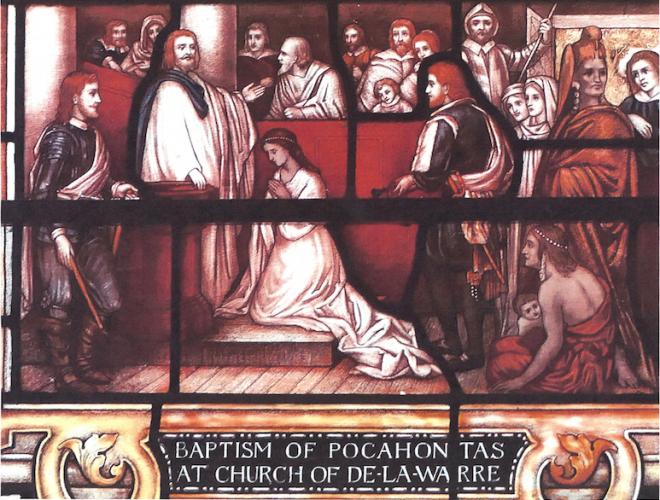 Stained glass window