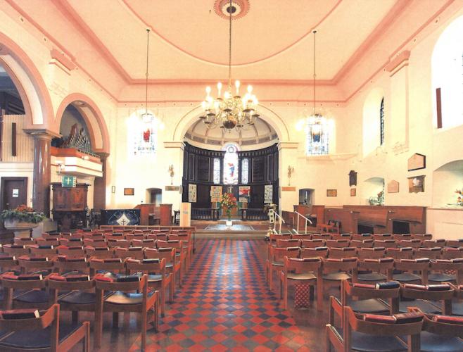 Interior of St. George's Church
