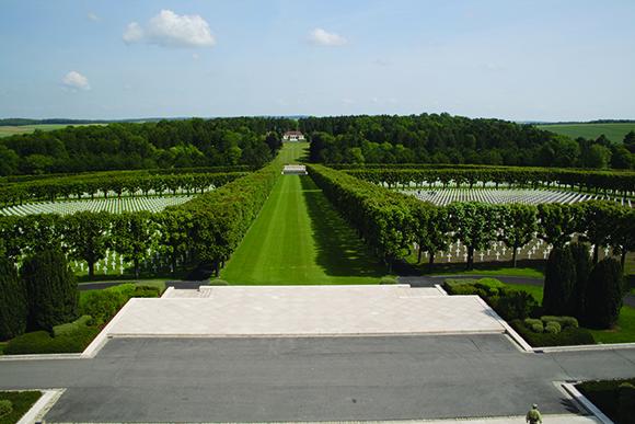 Meuse-Argonne American Cemetary, Romagne-sous-Montfaucon, Meuse, France. The lar