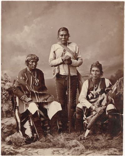 Charles Milton Bell, Diné members of an 1874 delegation to Washington