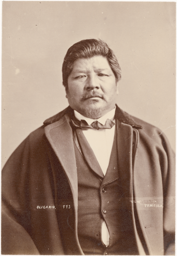 Kalek or Oligario (Luiseño), 1877 delegation portrait, Washington, D.C.