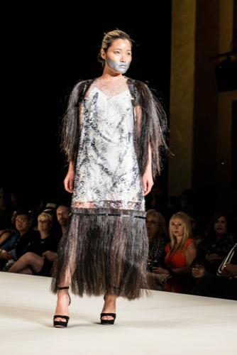 Impressionistic Beadwork, PM Waterlily technique, vinyl, horsehair...