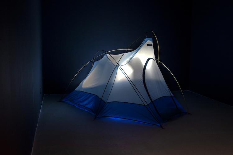 Stephen Foster, Raven Brings the Light, 2011 (installation details).