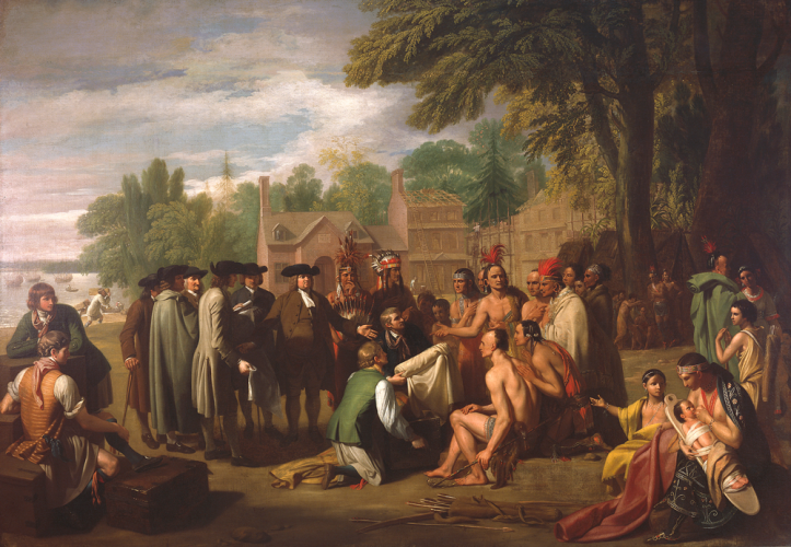 West, Penn's treaty with the Indians