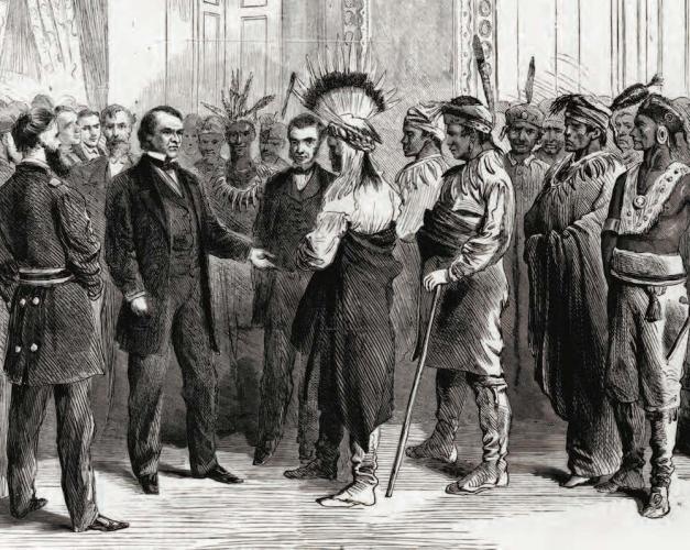 Members of the Yankton, Santee Sioux (Dakota), and Upper Missouri Sioux tribes