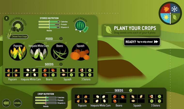 Springtime planting in Cropetition