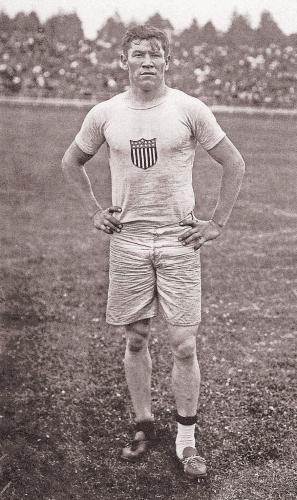 Image of Jim Thorpe at the 1912 Olympics