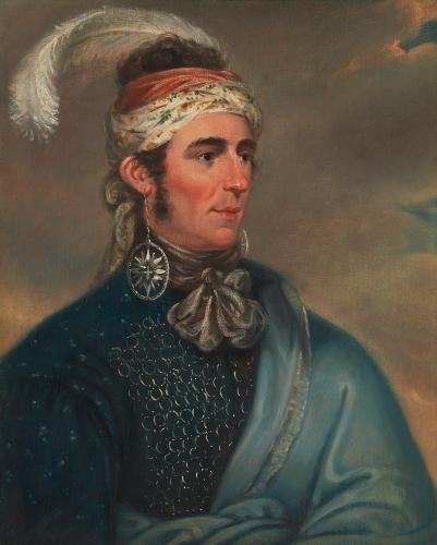 John Norton, portrait by Mather Brown (1761-1831)