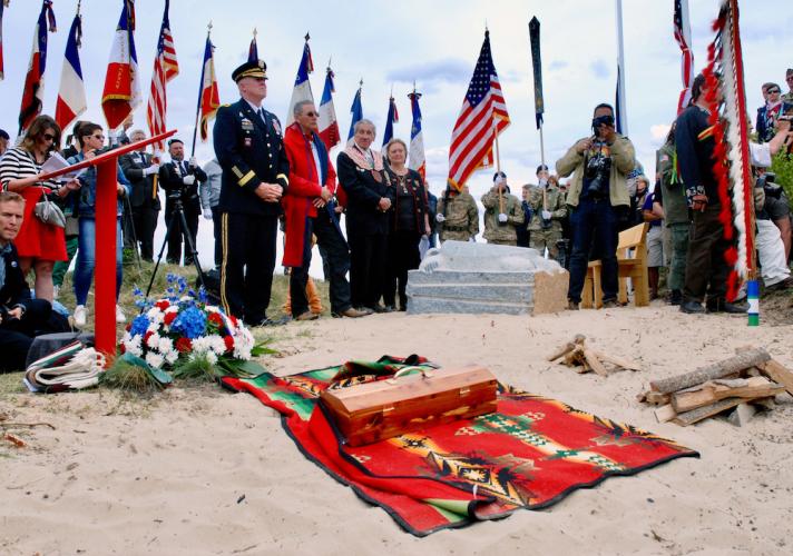 Charles Shay and Marie Pascale Legrand