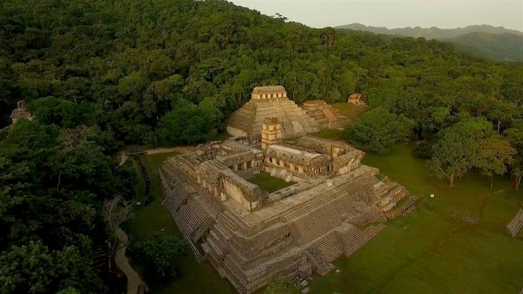 Palenque in present-day Mexico