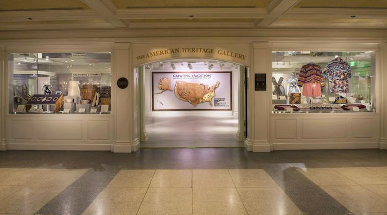 Entrance to exhibit
