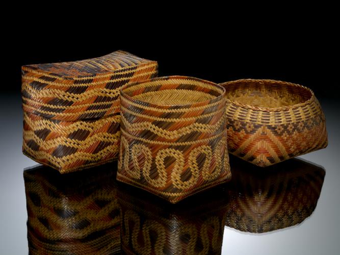 Chitimacha baskets