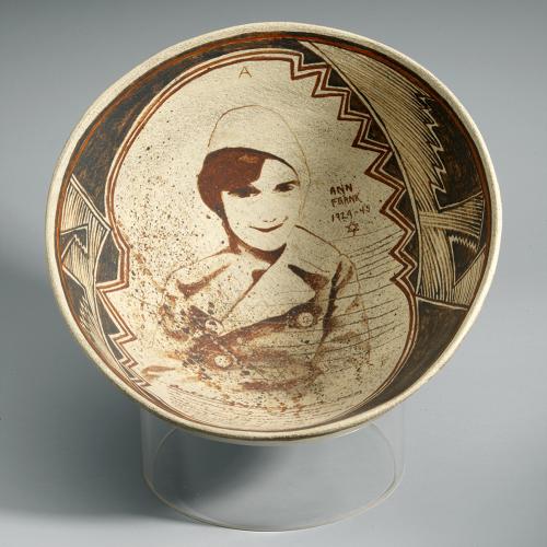 Anne Frank (1929–1945), 1987. © Carl Beam (Anishinaabe)