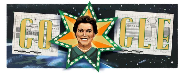 Google Doodle honoring Mary Golda Ross