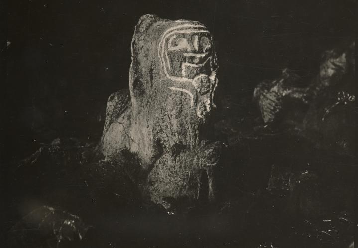 Idol of Patana sitting in the Cave of Water or the Diety’s Cave in La Patana, Cuba