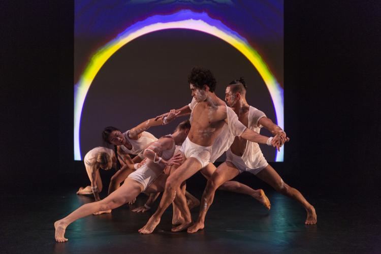 Dancers performing "Trace"