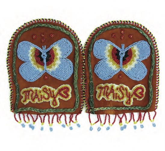 Mocassin vamps for Maisy