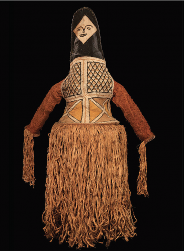 Cubeo Oyne (mourning or weeping ceremony) manikin