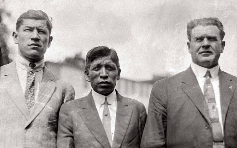 Jim Thorpe, Lewis Tewanima and Glenn “Pop” Warner