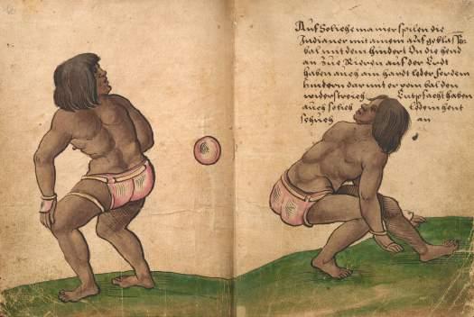 Aztec ballplayers