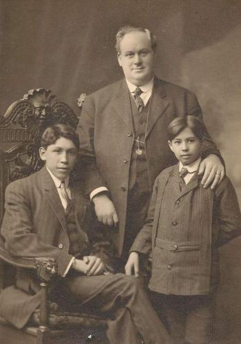 Tom Longboat, Tom J. Flanagan and Roy Sylver