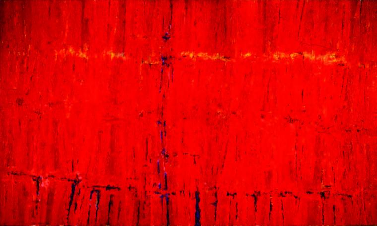 Red Painting (Franz Kline Painting)