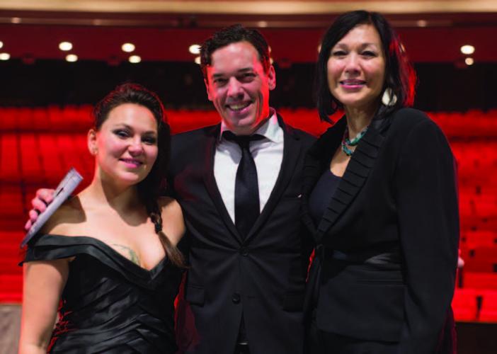 Tanya Tagaq, Joseph Boyden and Tina Keeper