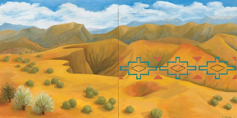 New Mexico Desert painting