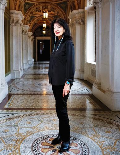 U.S. Poet Laureate Joy Harjo at the Library of Congress