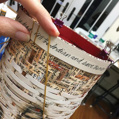 Basket Rim with text written on it