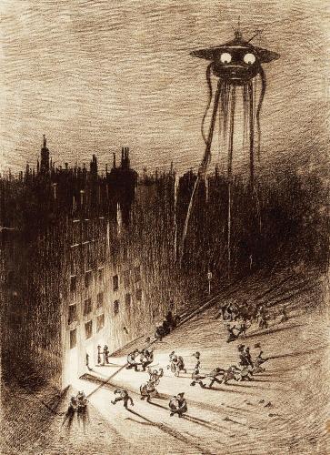 Illustration from “The War of the Worlds”