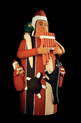 "Chuncho" statue by Gedion Fernandez