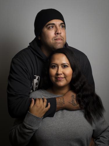 Tiana Antoine and Nathan Drennan