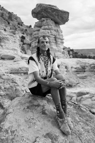 Maurice Archuleta in the High Desert Surrounding Abiquiú