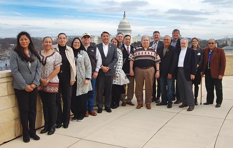 Members of the National Native American Veterans Memorial Advisory Committee