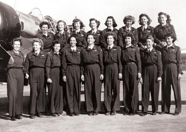 Women Airforce Service Pilots at Eagle Pass Army Air Base