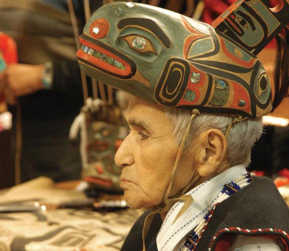 Mark Jacobs Jr. wearing the Killer Whale Hat