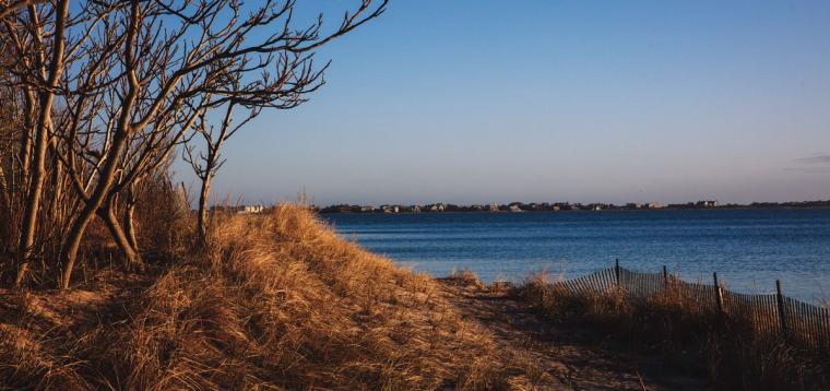 Cuffee's Beach on the Shinnecock Indian Nation on Long Island