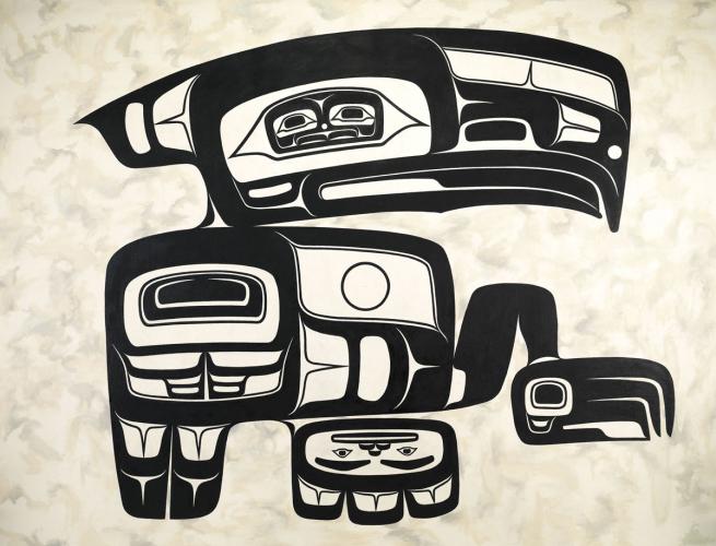 Painting of an eagle