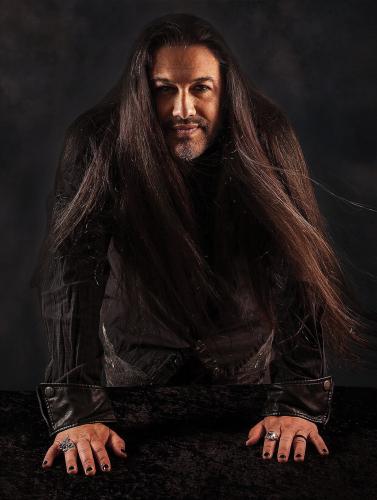 A portrait of Indigenous video game developer John Romero
