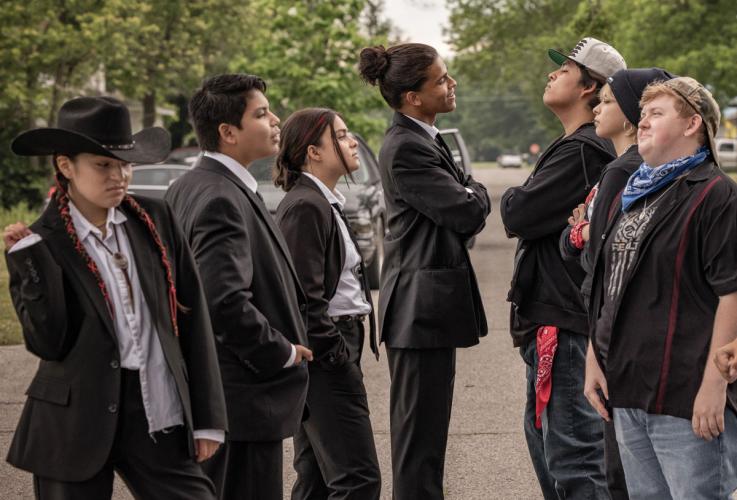 The cast of 'Reservation Dogs'