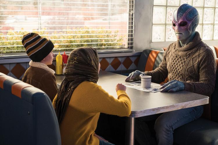 A scene from 'Resident Alien'