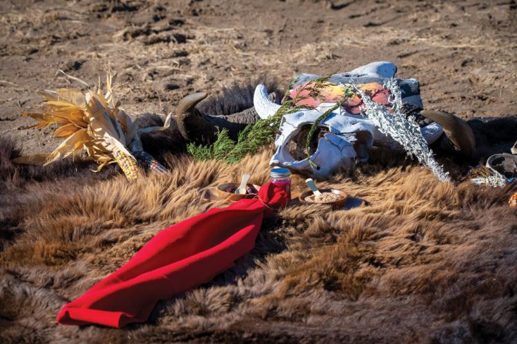 Offerings of the welcoming ceremony