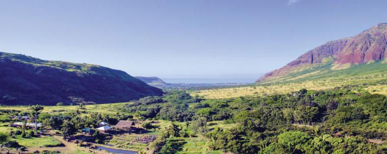 Kaʻala Farm, nestled in the mountains in Waiʻanae on Hawaii’s island of Oʻahu