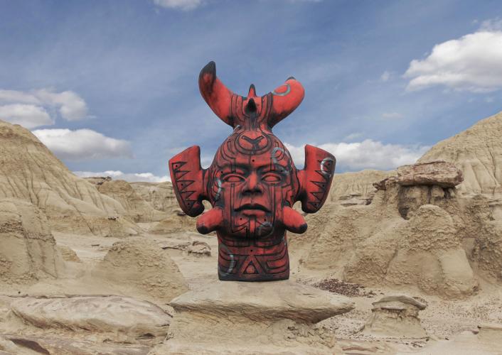 Watching Over the Past Virgil Ortiz's Futuristic Creations are